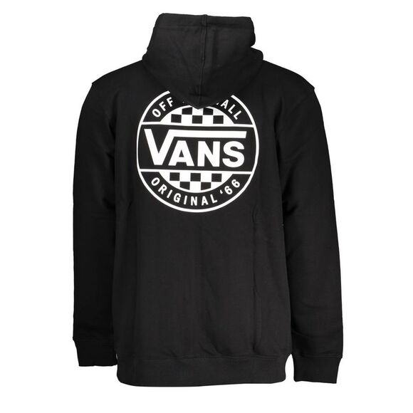 Vans Full Zip Hoodie Off The Wall Men Black Sweaters - Picture 2 of 2